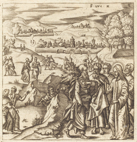 The Mission of the Seventy by Léonard Gaultier (French, 1561 - 1641), 16X12"(A3)Poster Print