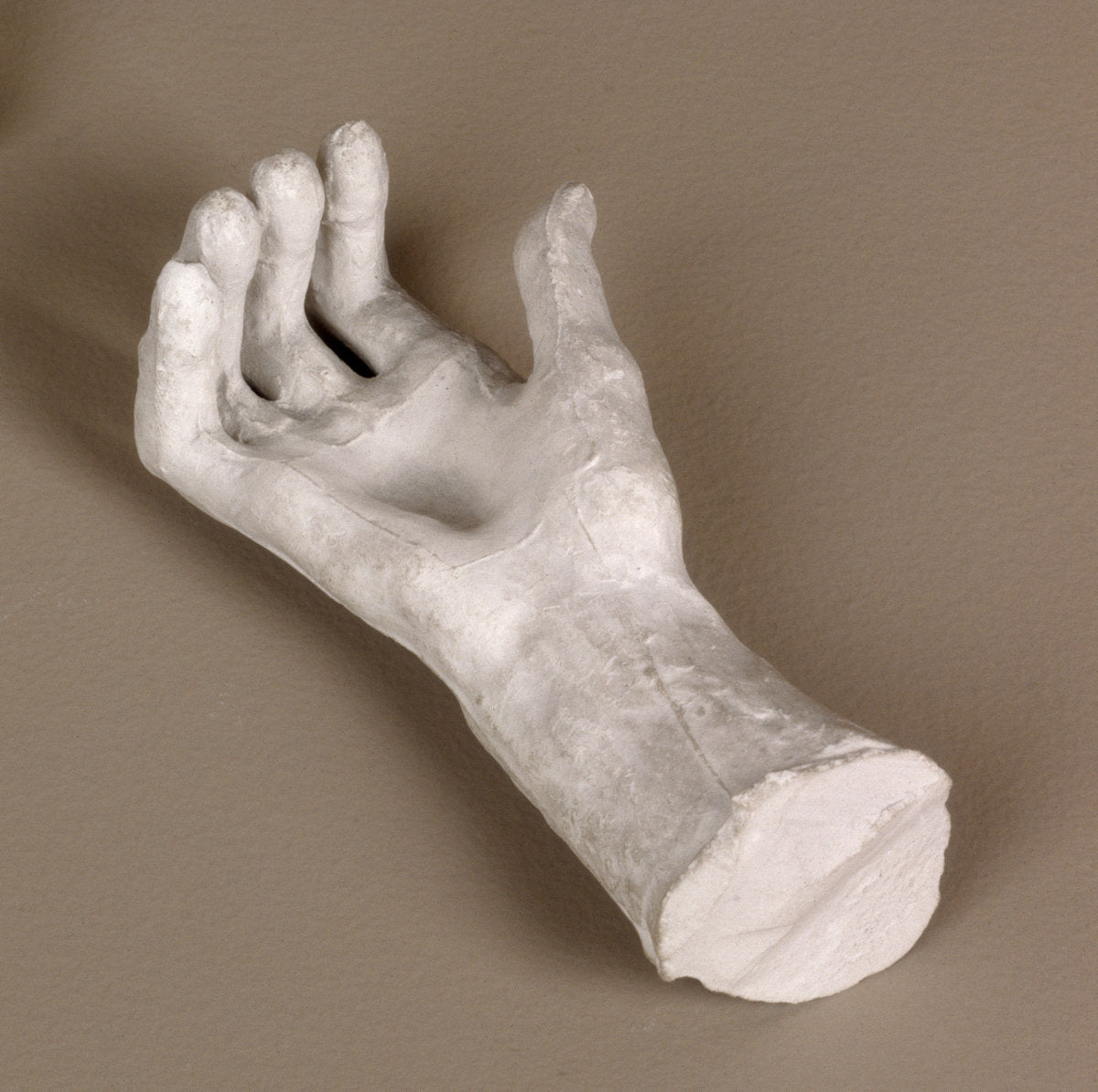 Right Hand by Auguste Rodin (French, 1840 - 1917), 16X12"(A3)Poster Print