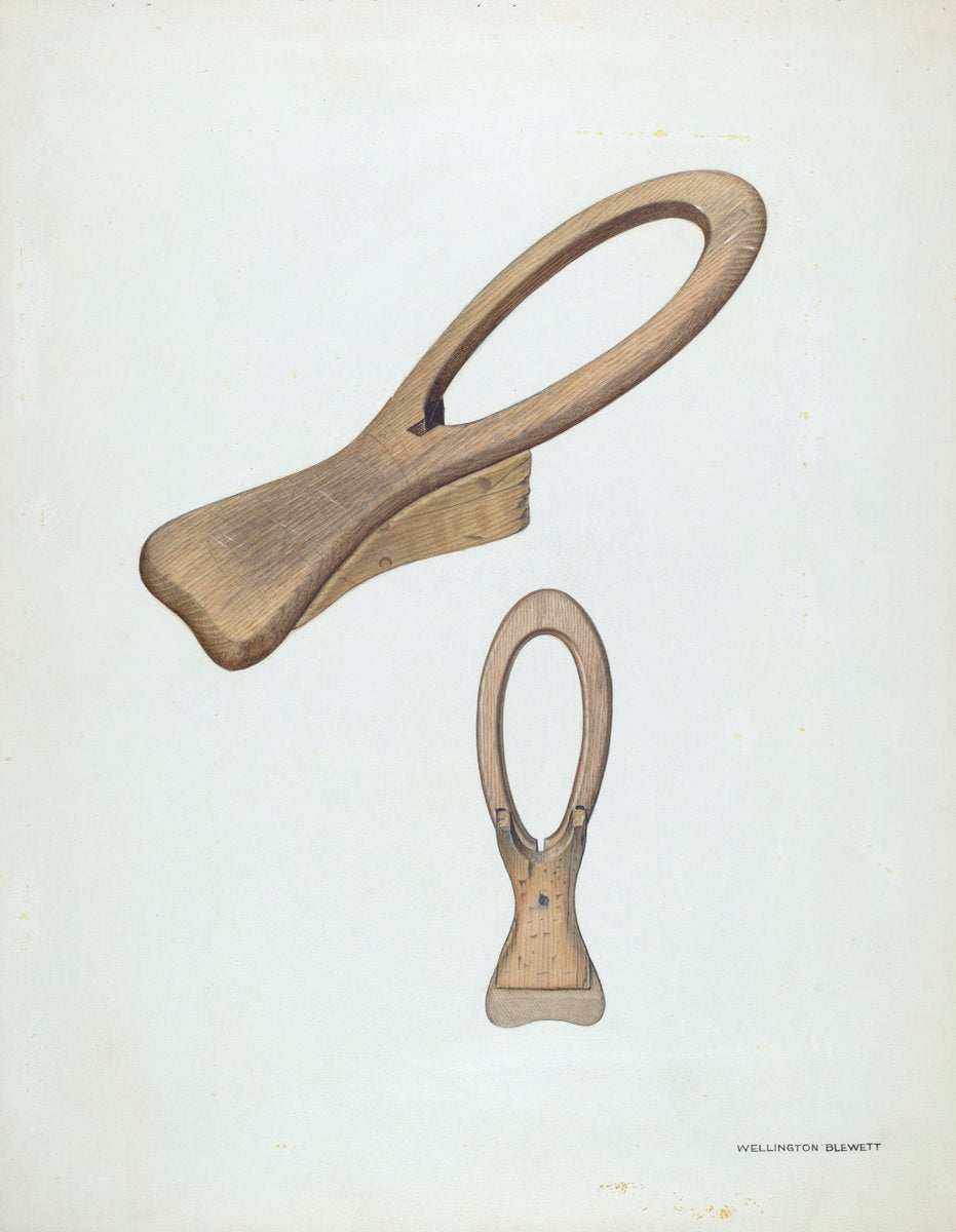 Bootjack by Wellington Blewett (American, active c. 1935), 16X12"(A3)Poster Print