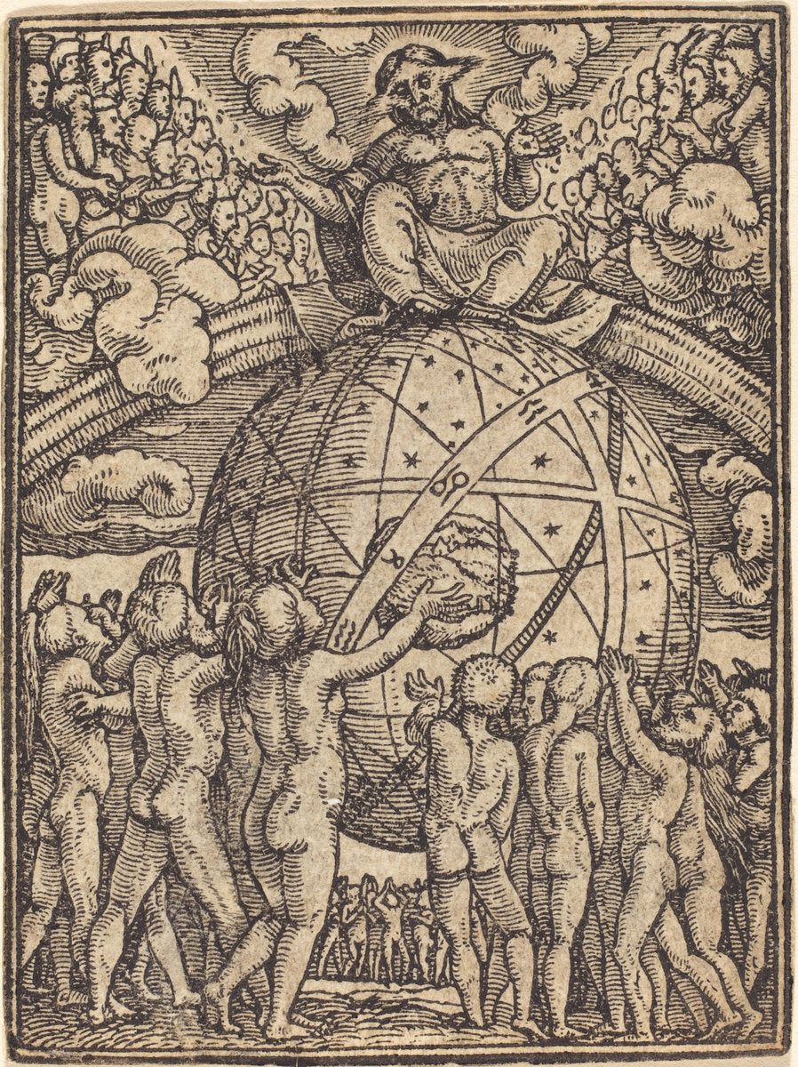 The Last Judgment by Hans Holbein the Younger (German, 1497/1498 - 1543), 16X12"(A3)Poster Print