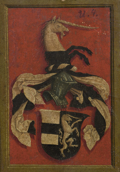 Hans Roth [reverse] by Bernhard Strigel (German, 1460/1461 - 1528), 16X12"(A3)Poster Print
