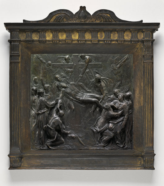 The Descent from the Cross by Vincenzo Danti (Florentine, 1530 - 1576), 16X12"(A3)Poster Print