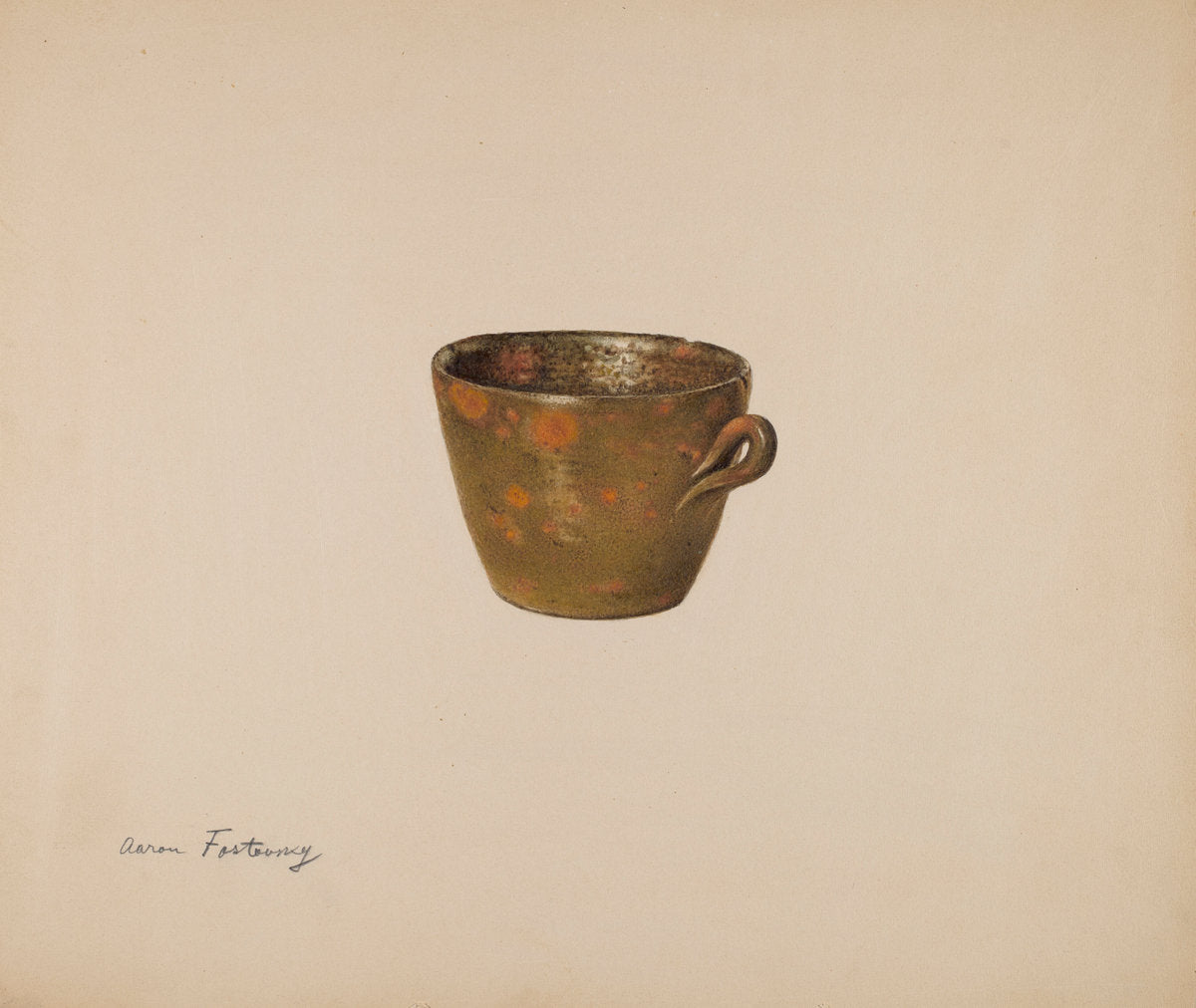 Cup by Aaron Fastovsky (American, active c. 1935), 16X12"(A3)Poster Print