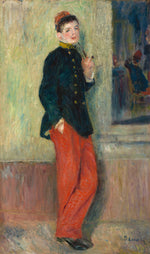 The Young Soldier by Auguste Renoir (French, 1841 - 1919), 16X12"(A3)Poster Print