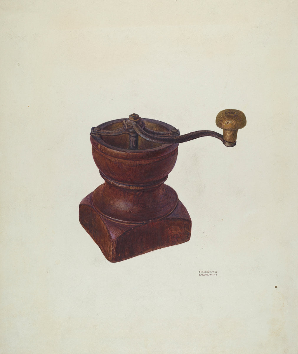Coffee Grinder by Frank McEntee and Wayne White (American, active c. 1935), 16X12"(A3)Poster Print