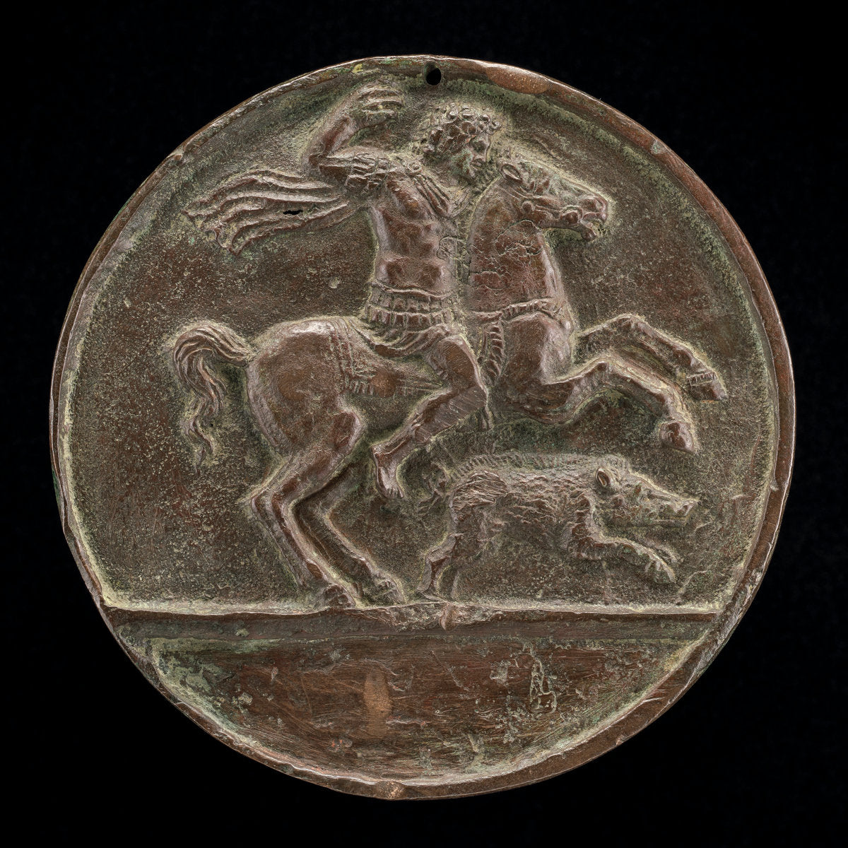 late 15th - early 16th century by Italian 15th or 16th Century (Meleager on Horseback [reverse]), 16X12"(A3)Poster Print