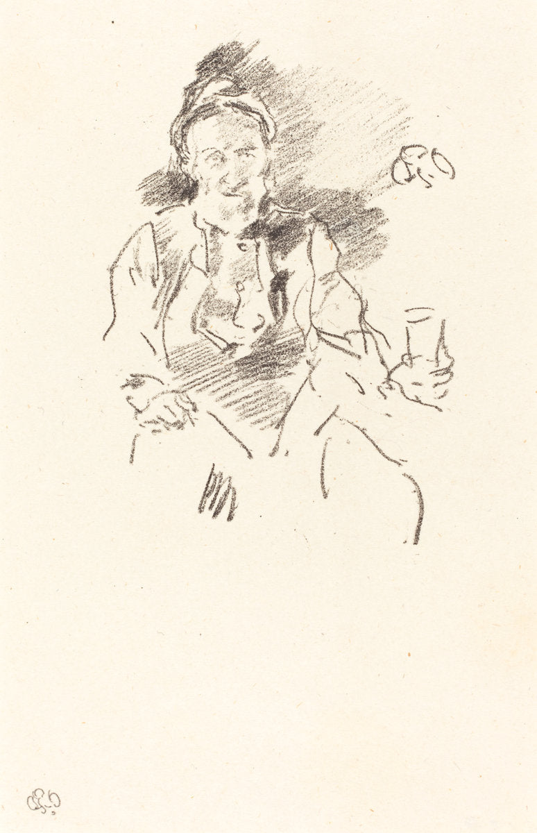 The Master Smith by James McNeill Whistler (American, 1834 - 1903), 16X12"(A3)Poster Print