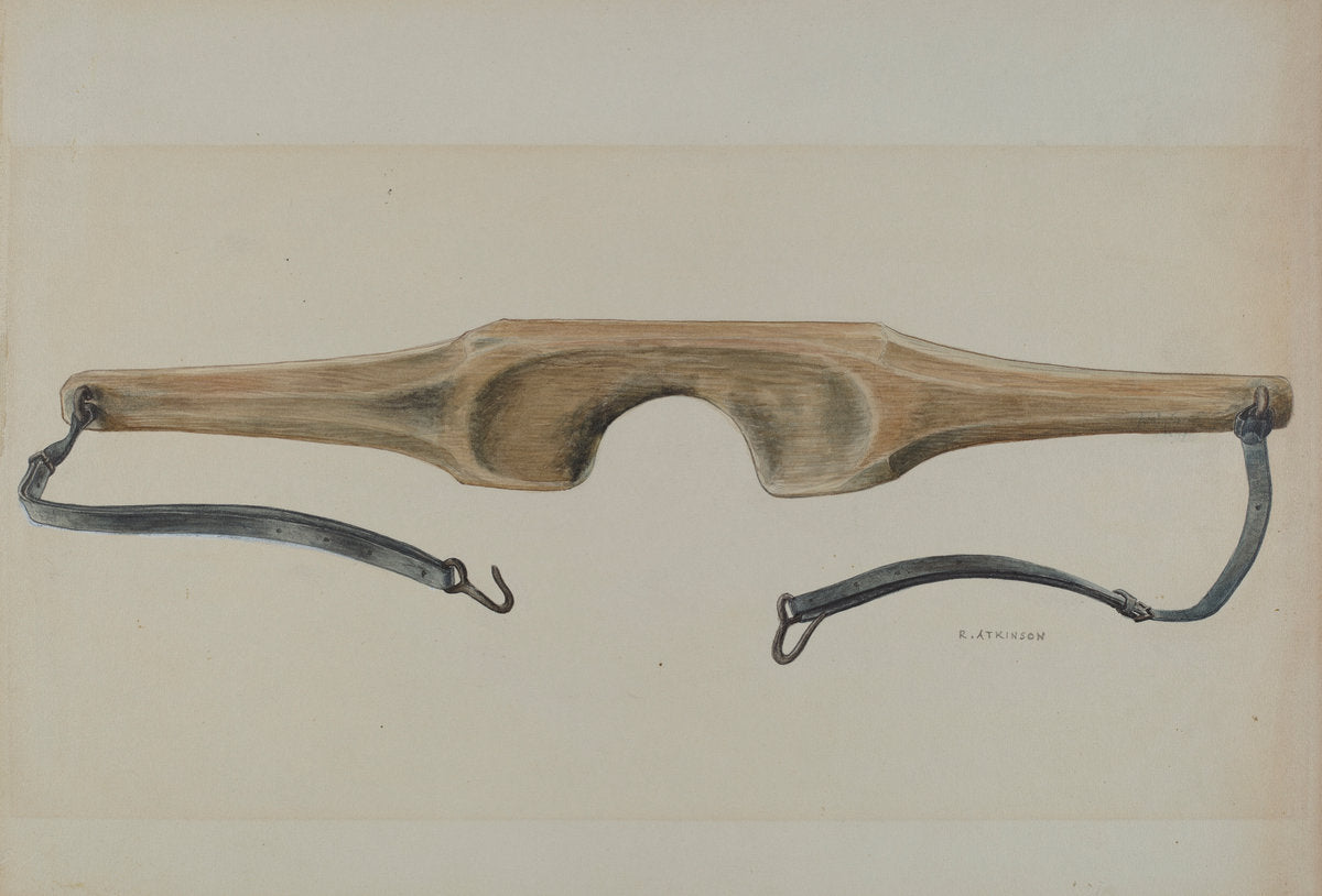 Economy Shoulder Yoke by Ralph Atkinson (American, active c. 1935), 16X12"(A3)Poster Print