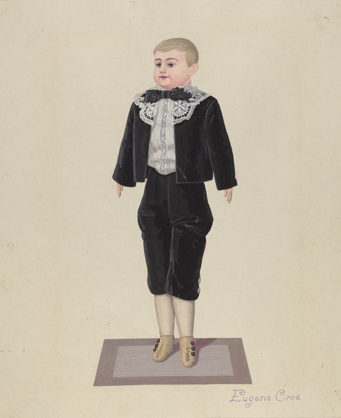 Boy Doll by Eugene Croe (American, active c. 1935), 16X12"(A3)Poster Print