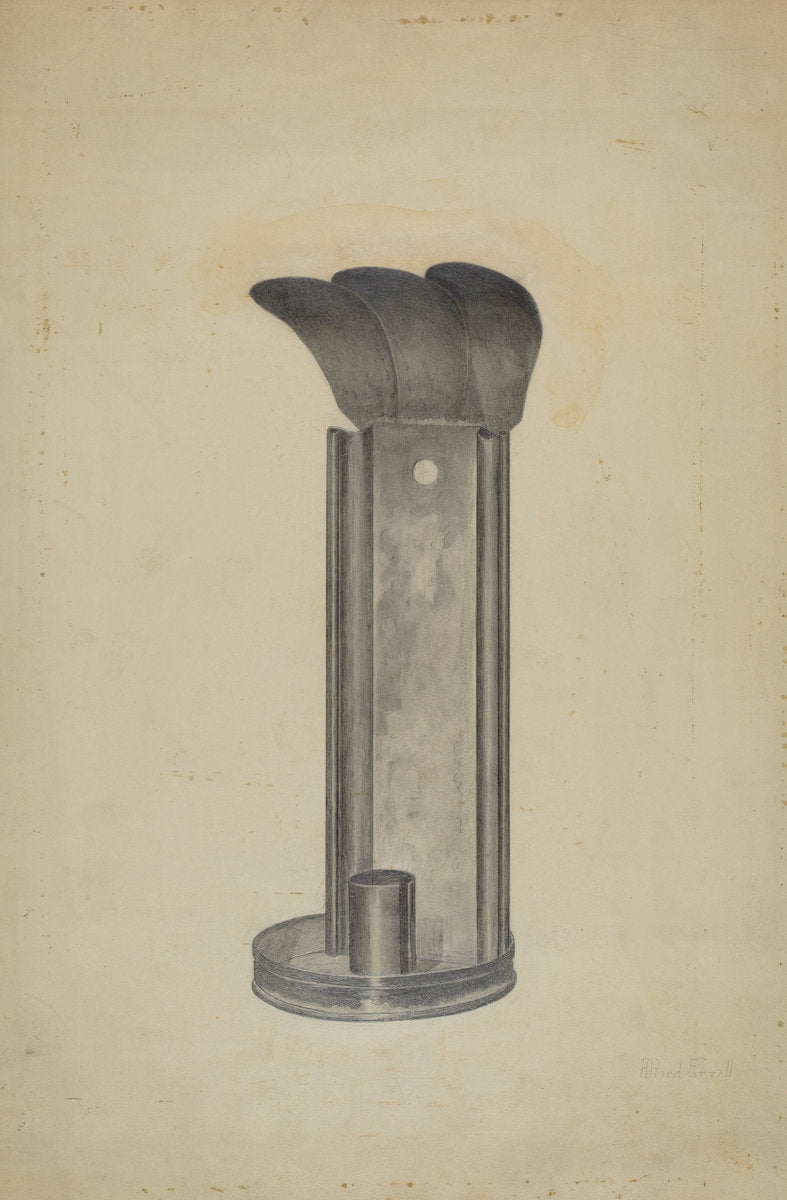 Sconce by Alfred Farrell (American, active c. 1935), 16X12"(A3)Poster Print