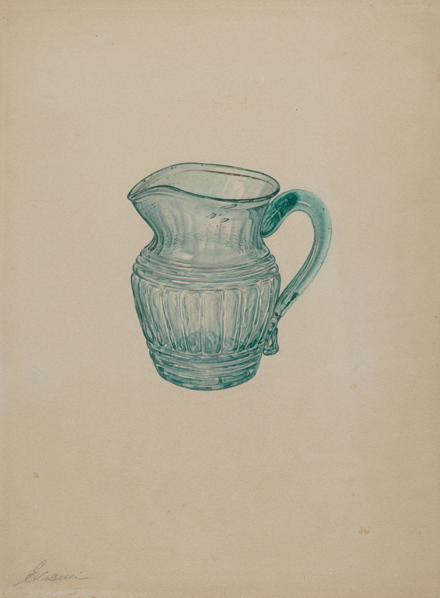 Creamer by Giacinto Capelli (American, active c. 1935), 16X12"(A3)Poster Print