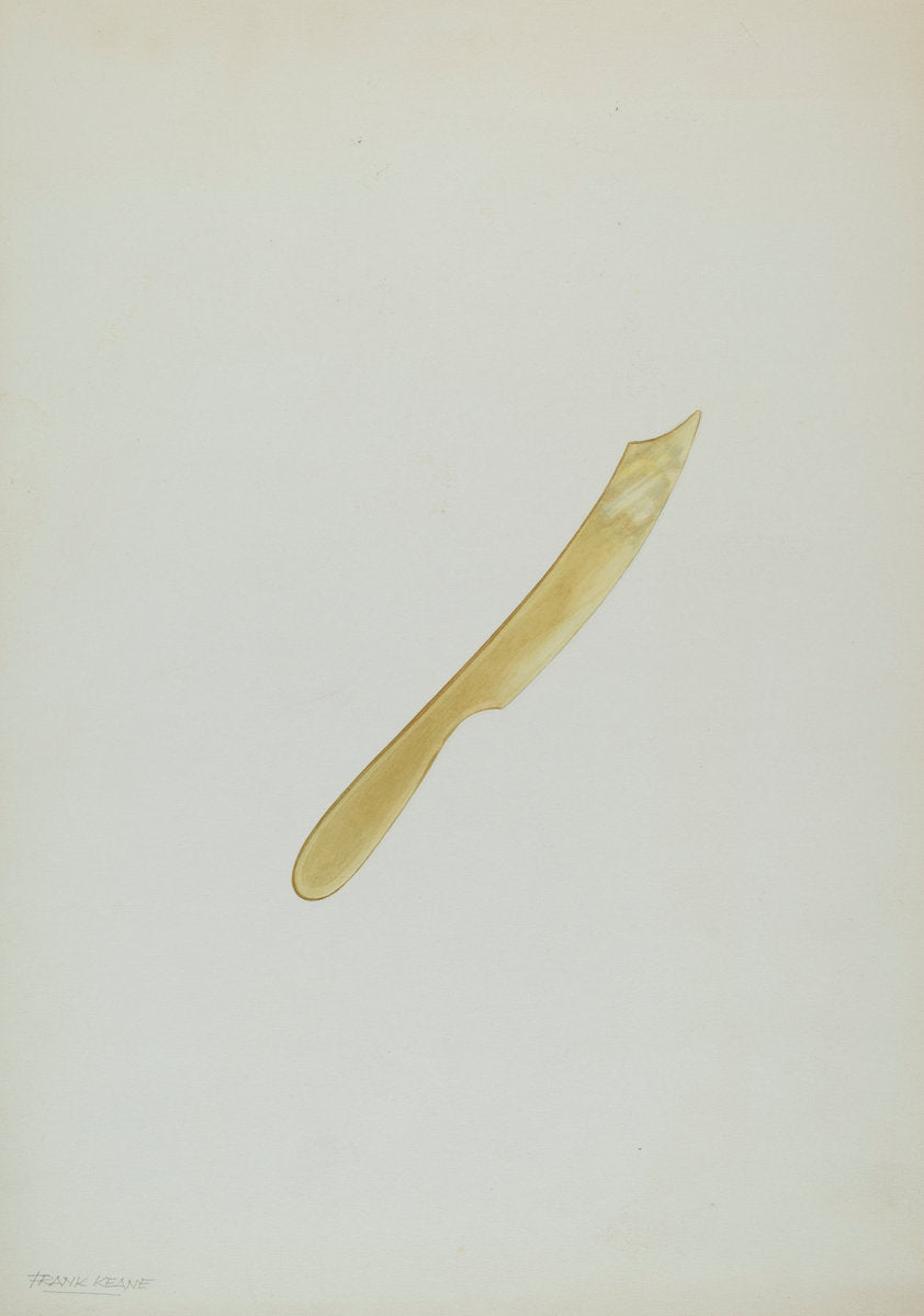 Fruit Knife by Frank M Keane (American, active c. 1935), 16X12"(A3)Poster Print