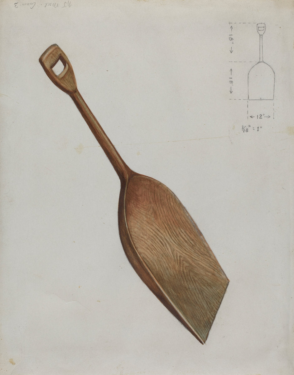 Grain Scoop by Hugh Clarke (American, active c. 1935), 16X12"(A3)Poster Print