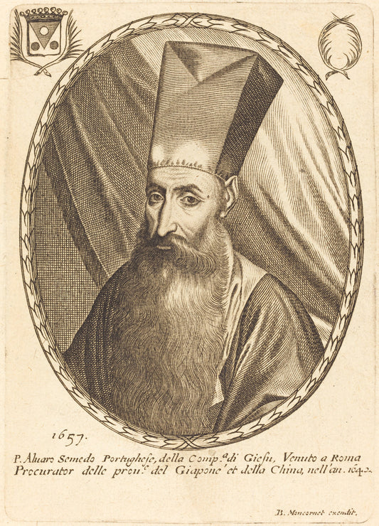 Aluaso Semedo by Balthasar Moncornet (French, c. 1600 - 1668), 16X12"(A3)Poster Print