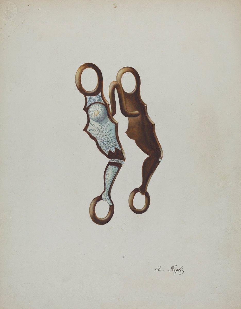Bit by A. Regli and Hazel Sheckler (American, active c. 1935), 16X12"(A3)Poster Print