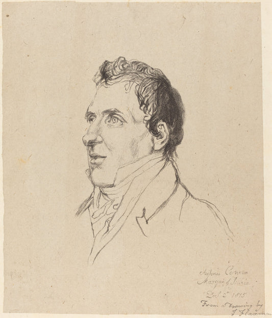 19th century by after John Flaxman (Antonio Canova), 16X12"(A3)Poster Print