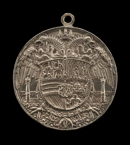 Double-headed Eagle, Charged with Shield [reverse] by Hans Reinhart the Elder (German, c. 1510 - 1581), 16X12"(A3)Poster Print