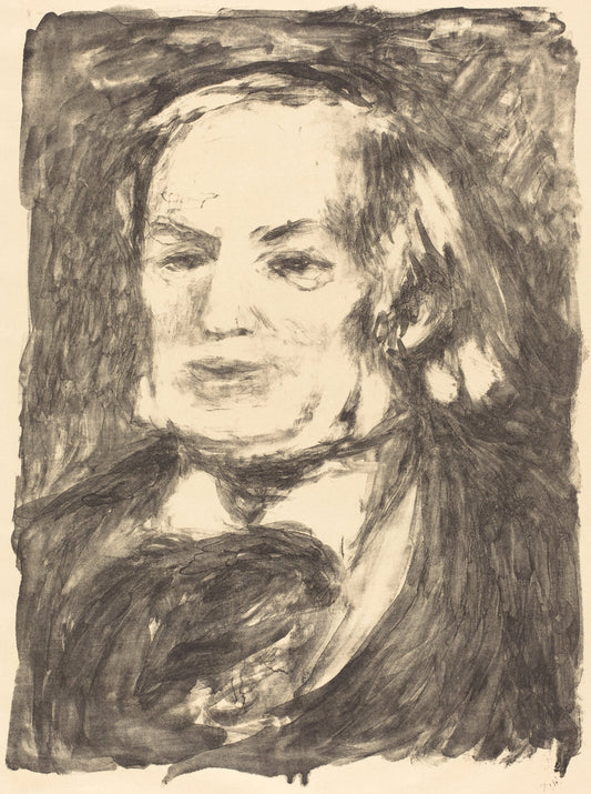 Richard Wagner by Auguste Renoir (French, 1841 - 1919), 16X12"(A3)Poster Print