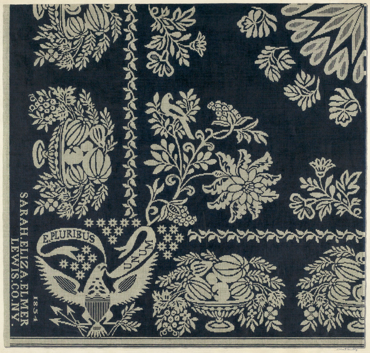 Jacquard by Arthur G. Merkley (American, active c. 1935), 16X12"(A3)Poster Print