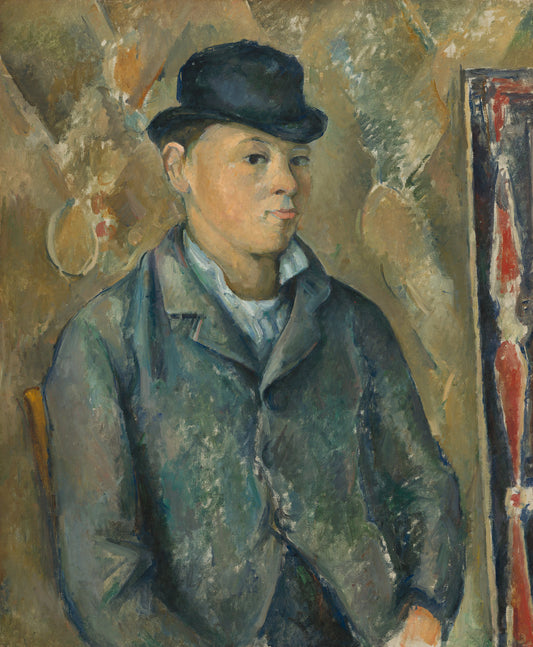 The Artist's Son, Paul by Paul Cézanne (French, 1839 - 1906), 16X12"(A3)Poster Print