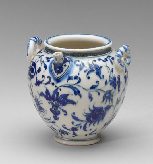 Flask by Medici Porcelain Factory (Italian, 1574 - 1620), 16X12"(A3)Poster Print
