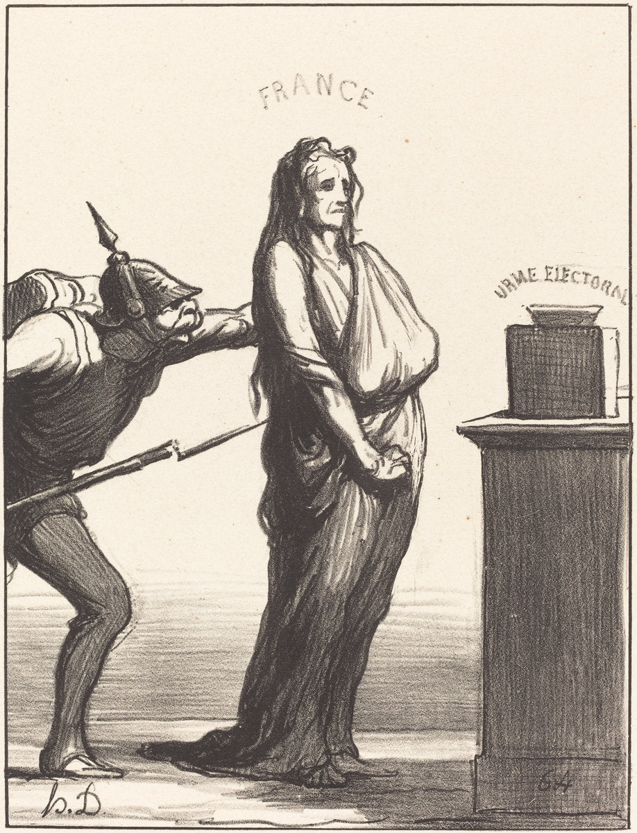 Ce que certains journaux appeleraient... by Honoré Daumier (French, 1808 - 1879), 16X12"(A3)Poster Print