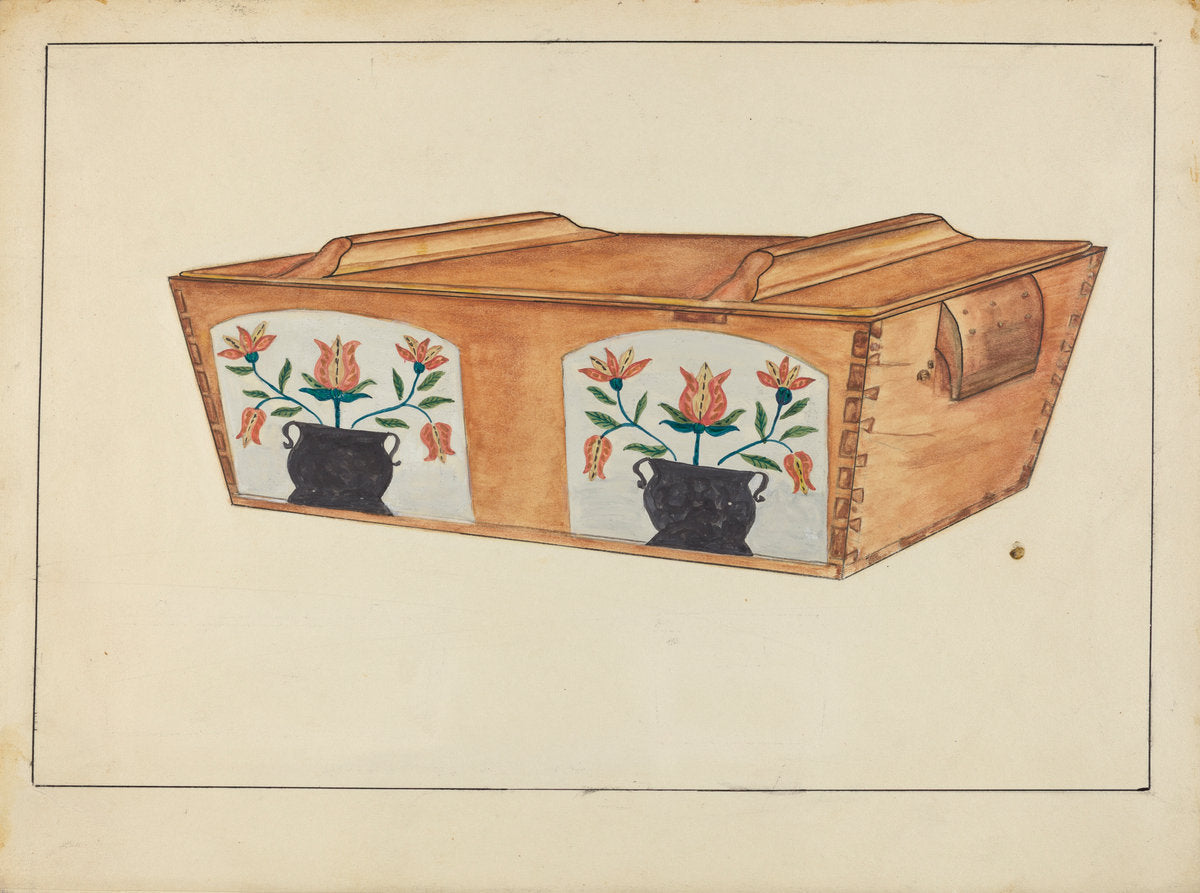 Dough Trough by Hedwig Emanuel (American, active c. 1935), 16X12"(A3)Poster Print