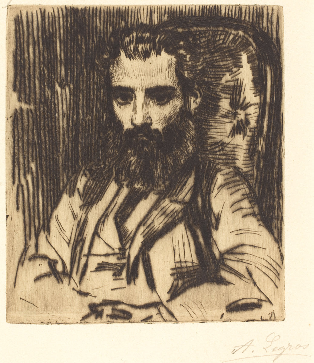 Florestan Mionnet by Alphonse Legros (French, 1837 - 1911), 16X12"(A3)Poster Print