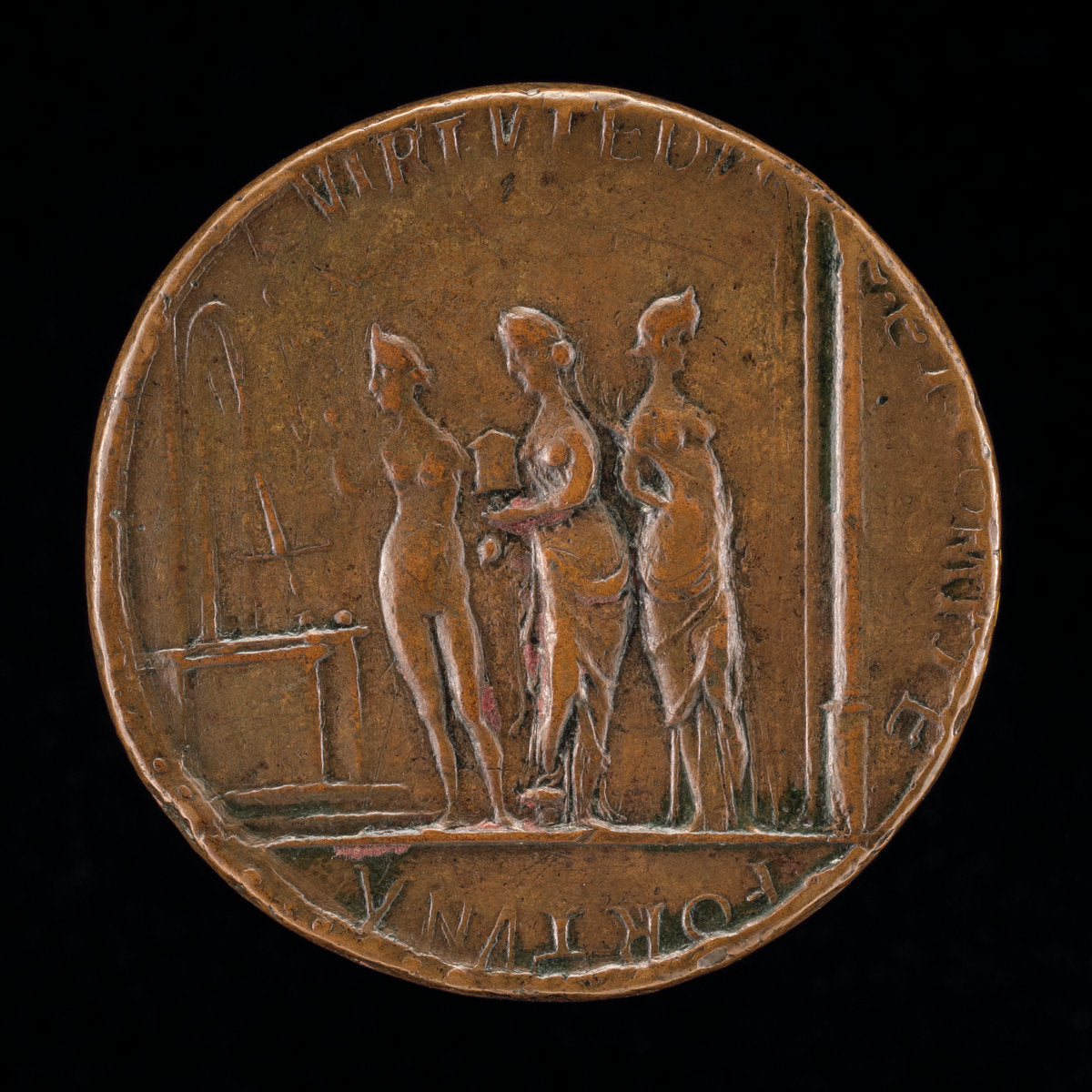 c. 1500 by Venetian 16th Century (Toilet of Venus (?) [reverse]), 16X12"(A3)Poster Print