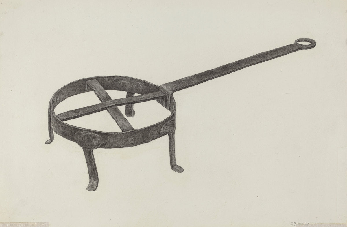Trivet by Salvatore Borrazzo (American, active c. 1935), 16X12"(A3)Poster Print