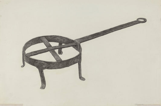 Trivet by Salvatore Borrazzo (American, active c. 1935), 16X12"(A3)Poster Print