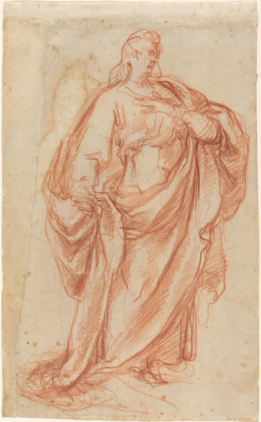 Prudence [recto] by Cherubino Alberti (Roman, 1553 - 1615), 16X12"(A3)Poster Print