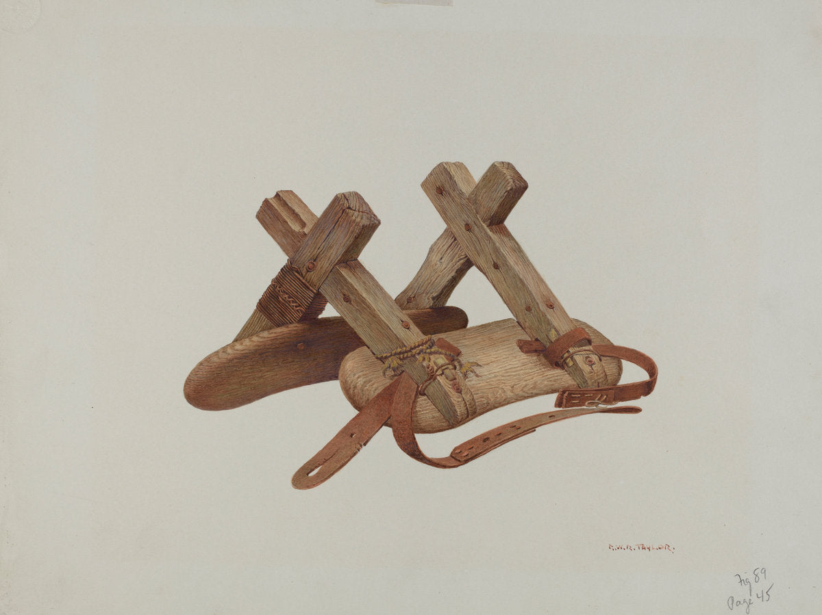 Pack Saddle by Robert W.R. Taylor (American, active c. 1935), 16X12"(A3)Poster Print