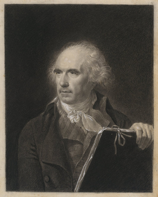 Hubert Robert by Jean-Baptiste Isabey (French, 1767 - 1855), 16X12"(A3)Poster Print