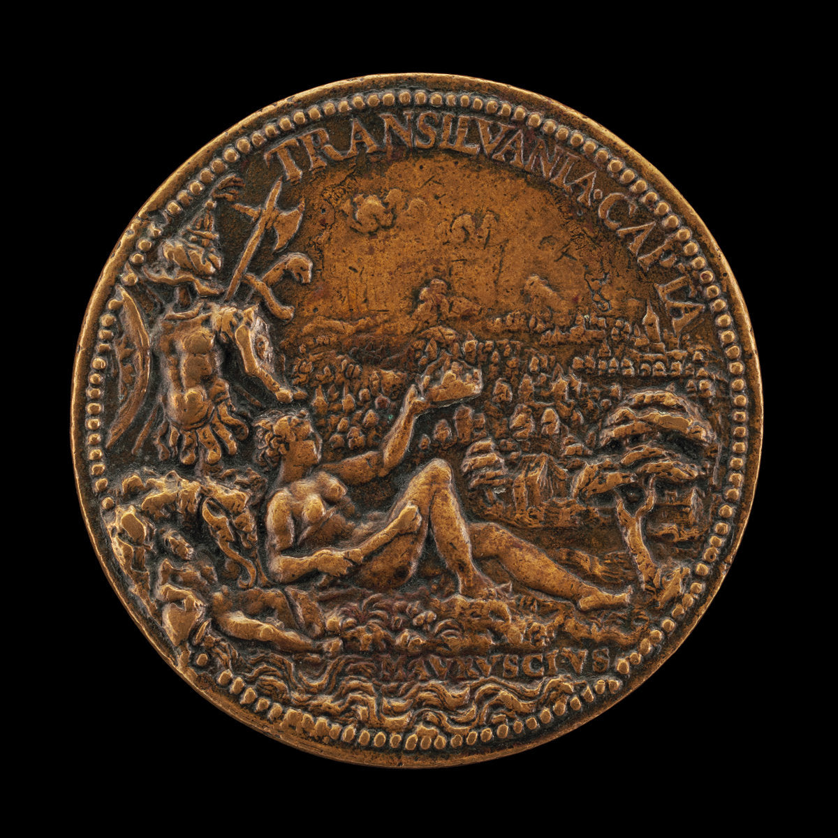 Conquest of Transylvania [reverse] by Possibly Annibale Fontana (Milanese, 1540 - 1587), 16X12"(A3)Poster Print