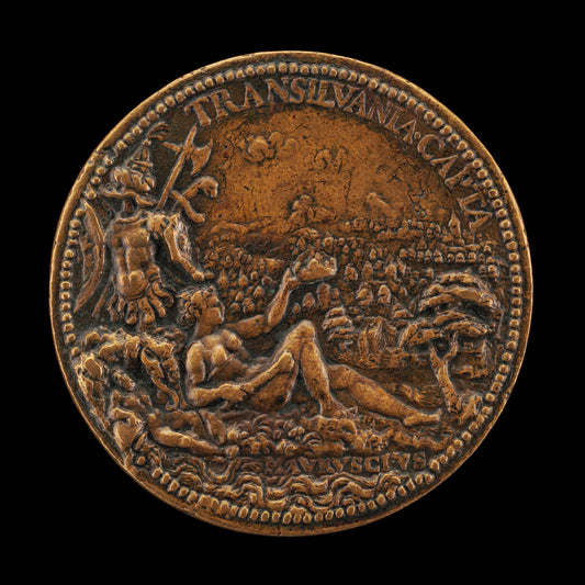Conquest of Transylvania [reverse] by Possibly Annibale Fontana (Milanese, 1540 - 1587), 16X12"(A3)Poster Print