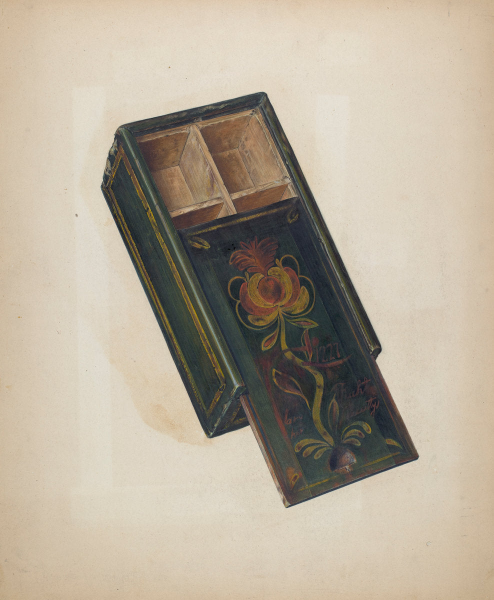 Spice Box by Angelo Bulone (American, active c. 1935), 16X12"(A3)Poster Print