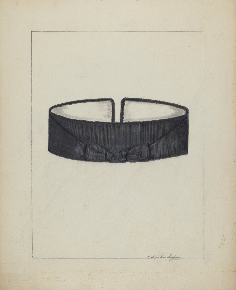 Cravat by Columbus Simpson (American, active c. 1935), 16X12"(A3)Poster Print