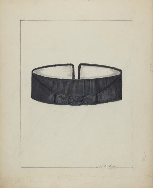Cravat by Columbus Simpson (American, active c. 1935), 16X12"(A3)Poster Print