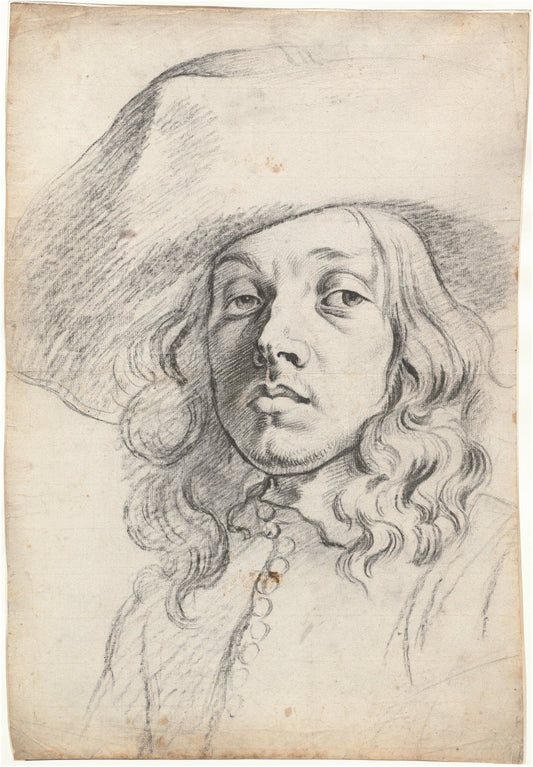 Jan van den Enden by Michael Sweerts (Flemish, 1618 - 1664), 16X12"(A3)Poster Print