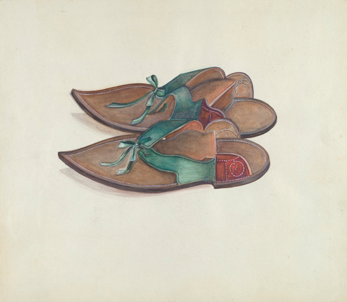 Lady's Overshoes by Ella Josephine Sterling (American, active c. 1935), 16X12"(A3)Poster Print