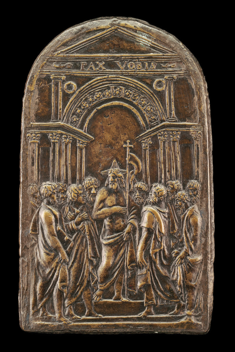 mid 16th century by Italian 16th Century (Christ Appearing to the Apostles), 16X12"(A3)Poster Print