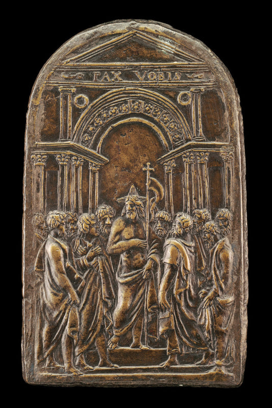 mid 16th century by Italian 16th Century (Christ Appearing to the Apostles), 16X12"(A3)Poster Print