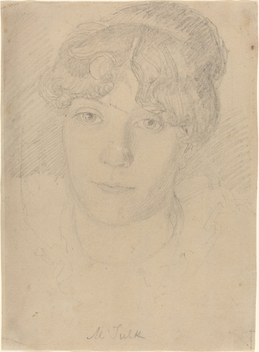 Mrs. Tulk by John Flaxman (British, 1755 - 1826), 16X12"(A3)Poster Print