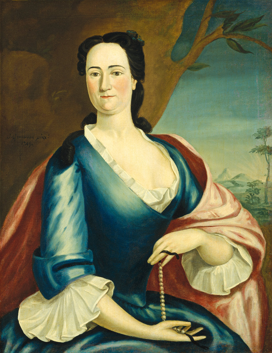 Elizabeth Fulford Welshman by John Greenwood (American, 1727 - 1792), 16X12"(A3)Poster Print