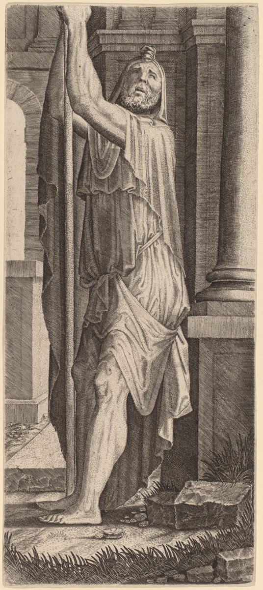 Saint Matthias (?) by Lambert Suavius (Flemish, c. 1510 - 1567), 16X12"(A3)Poster Print