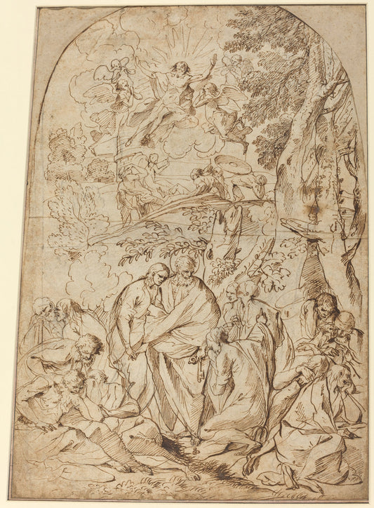 The Resurrection by Pietro Testa (Italian, 1612 - 1650), 16X12"(A3)Poster Print