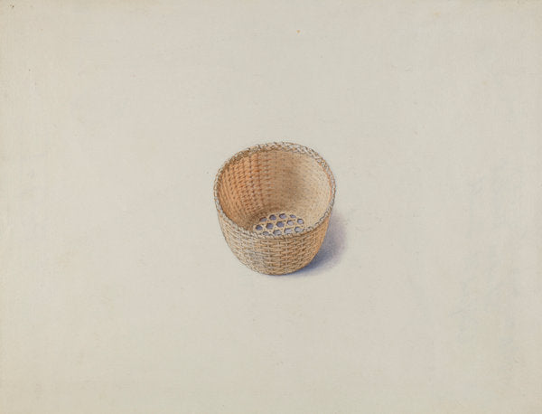 Shaker Basket by Alfred H. Smith (American, active c. 1935), 16X12"(A3)Poster Print