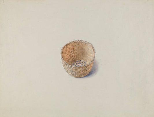 Shaker Basket by Alfred H. Smith (American, active c. 1935), 16X12"(A3)Poster Print