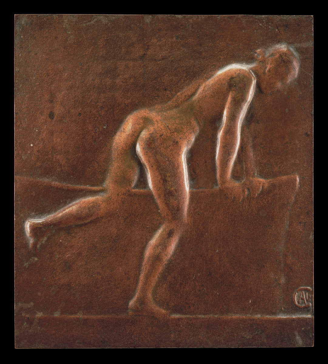Bather by Alexandre Charpentier (French, 1856 - 1909), 16X12"(A3)Poster Print